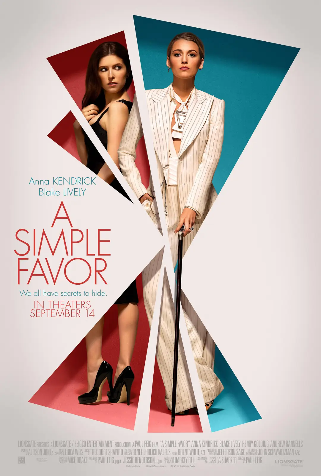 一个小忙 A Simple Favor